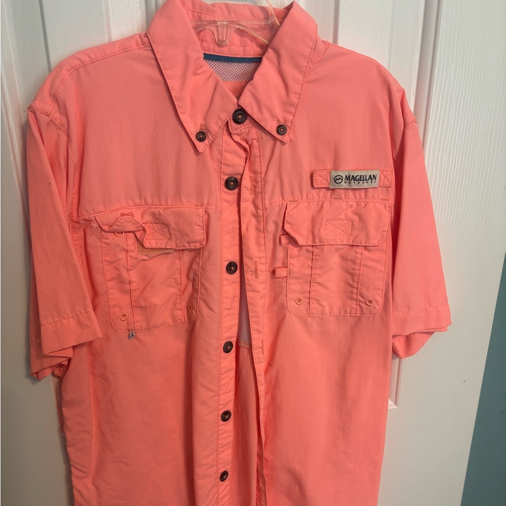 Magellan button down shirt 10/12